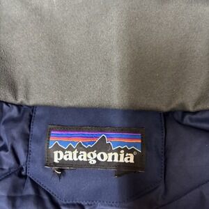 Patagonia small  Women  Insulated Snowbelle Jacket Navy Blue Floral Village Byrd